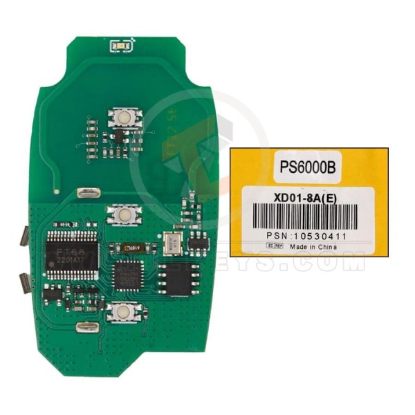Lonsdor Hyundai Kia Smart Remote Key Board 3 Buttons 8A Chip Transponder Chip ID 8A