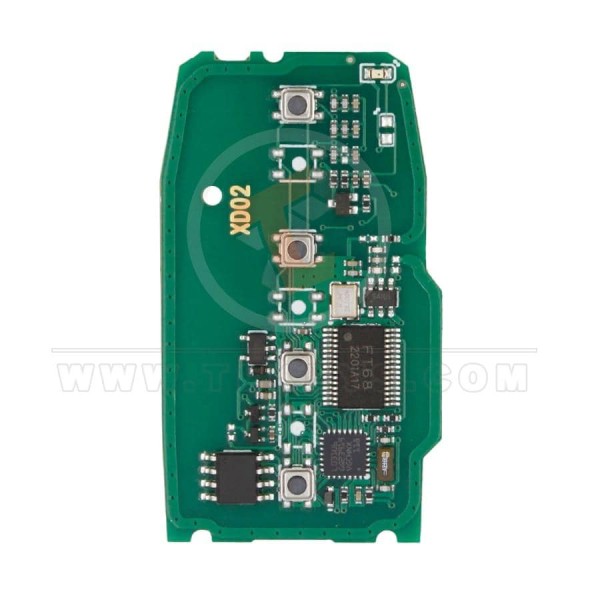 Lonsdor Hyundai Kia Smart Key Board 4 Buttons 8A Chip XD02-PA7800B Transponder Chip ID 8A
