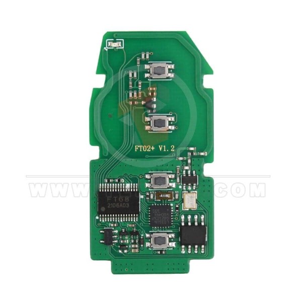 Lonsdor Smart Key Board FT02-PH0440B For Toyota 2018-2021 4 Buttons Frequency 433MHz