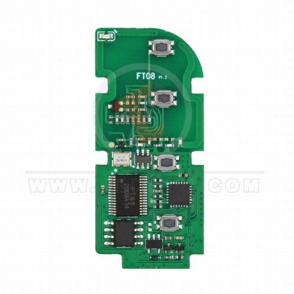 Lonsdor Smart Key Board FT08-PH0440B V2.0 For Lexus 4 Buttons Transponder Chip ID 8A