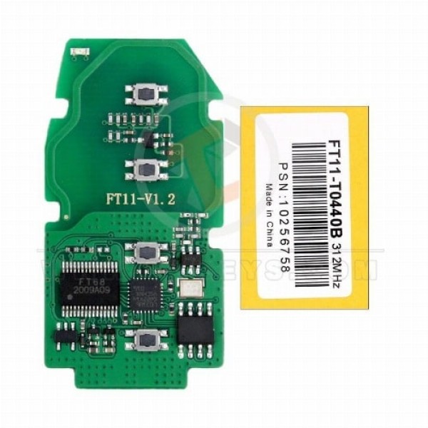 Lonsdor Toyota Lexus Smart Board Remote Key 4 Buttons 312 MHz Status Genuine