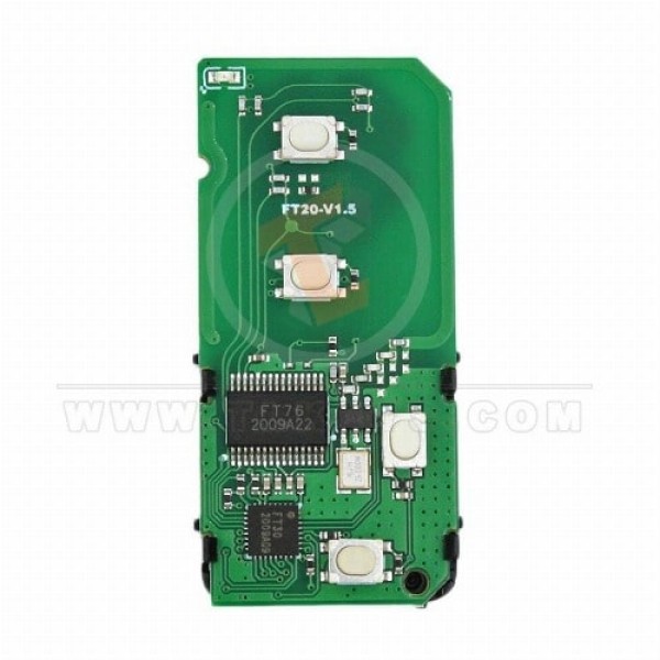 Lonsdor Toyota Lexus 2010–2012 Smart Board, 4 Tasten, 433 MHz, Paniktaste. Ja