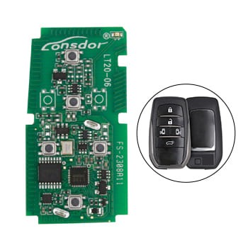 PCB P/N: LT20-06 5 Tasten Aftermarket ID 4D