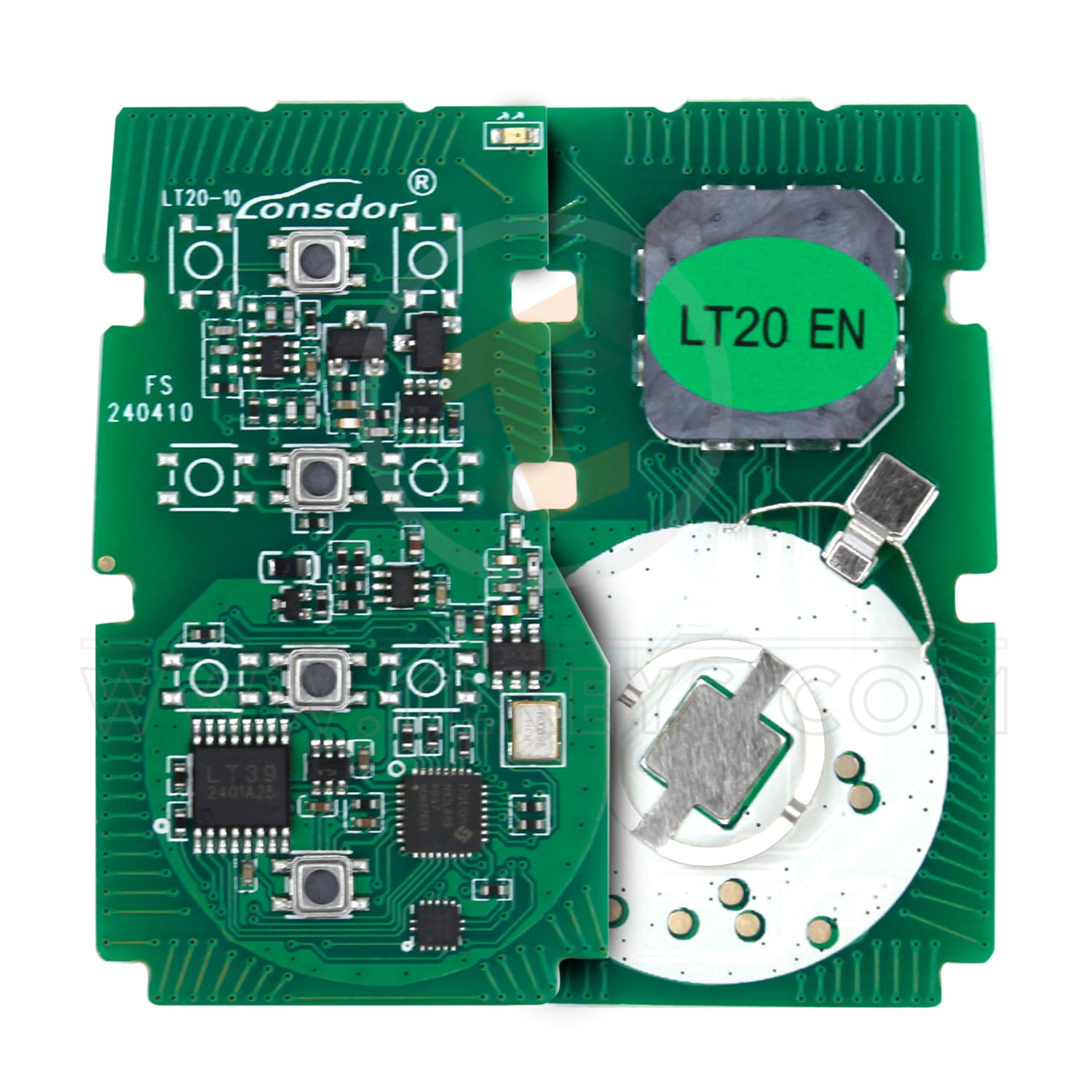 Versatile Lonsdor LT20-10 Toyota Smart Remote PCB Remote Type PCB