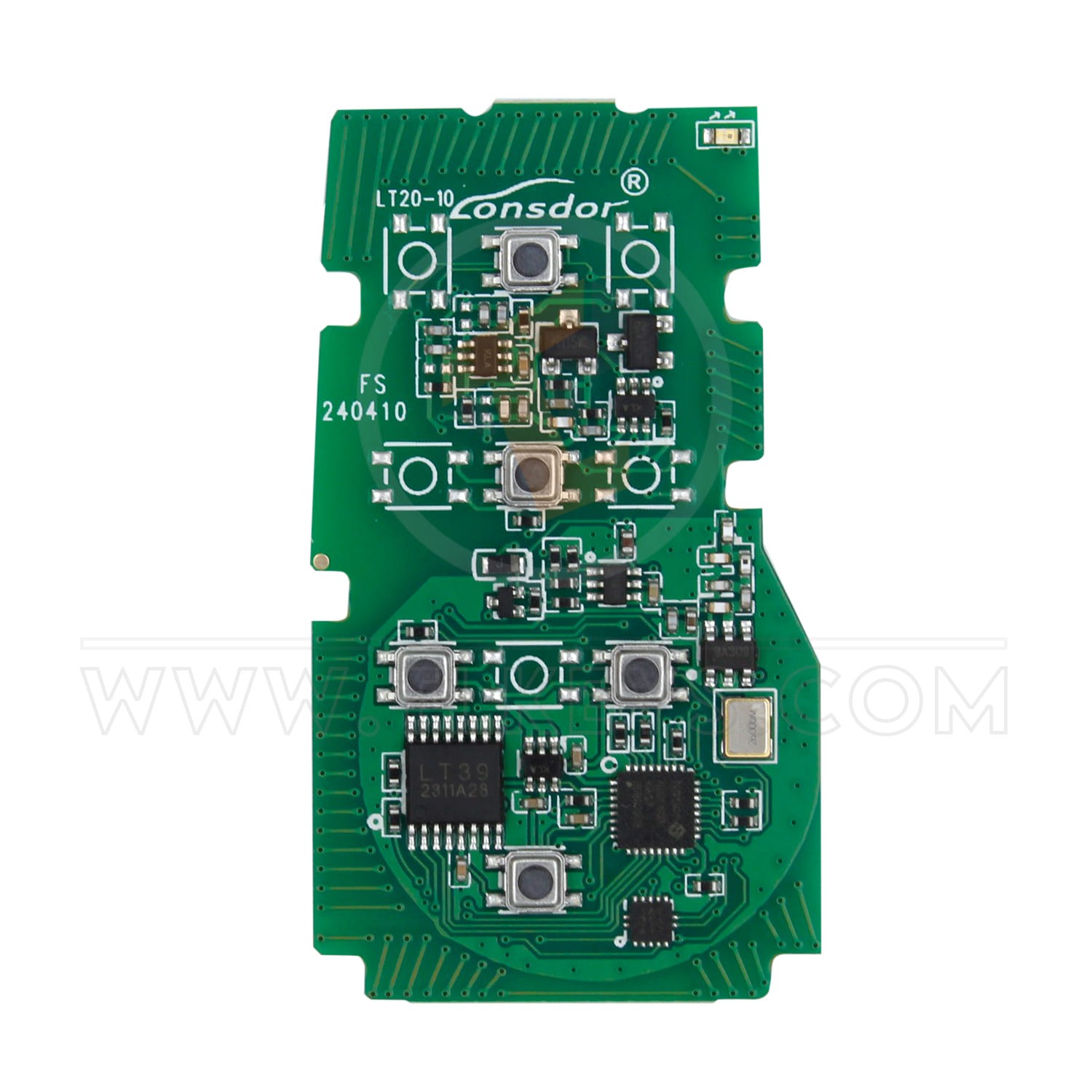 Lonsdor LT20-10 Universal Smart Remote PCB 5B Remote Type PCB