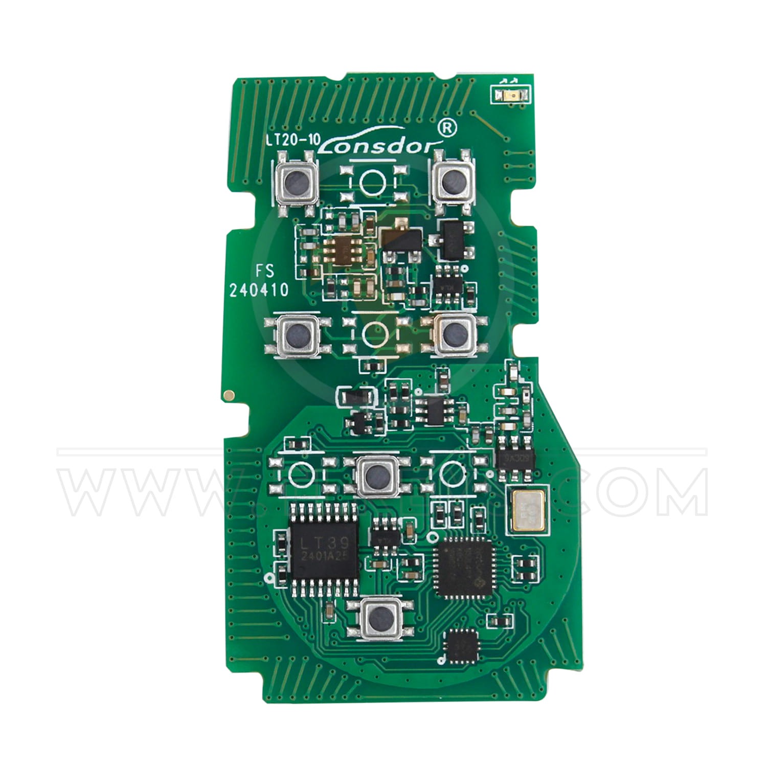 Lonsdor LT20-10 Universal Smart Remote PCB 6B Remote Type PCB