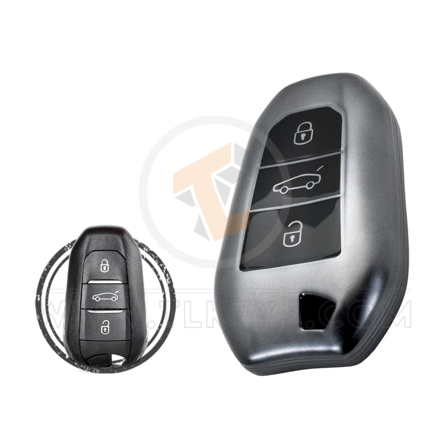 Remote Key Cover TPU Key Cover Case For Peugeot 3008 5008 Citroen