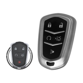 TPU Key Fob Cover Case For Cadillac ATS CTS XTS SRX Escalade Smart Key