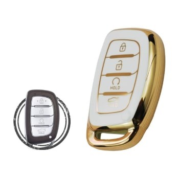 TPU Key Cover Case For Hyundai Creta Sonata Tucson Smart Key Remote