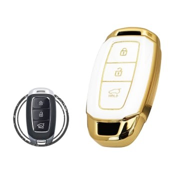 TPU Key Cover Case For Hyundai Palisade Kona Venue Santa Fe Smart Key