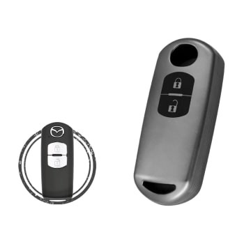 Étui de protection pour porte-clés en TPU, pour Mazda 3 CX-5 CX-7, télécommande intelligente à 2 boutons
