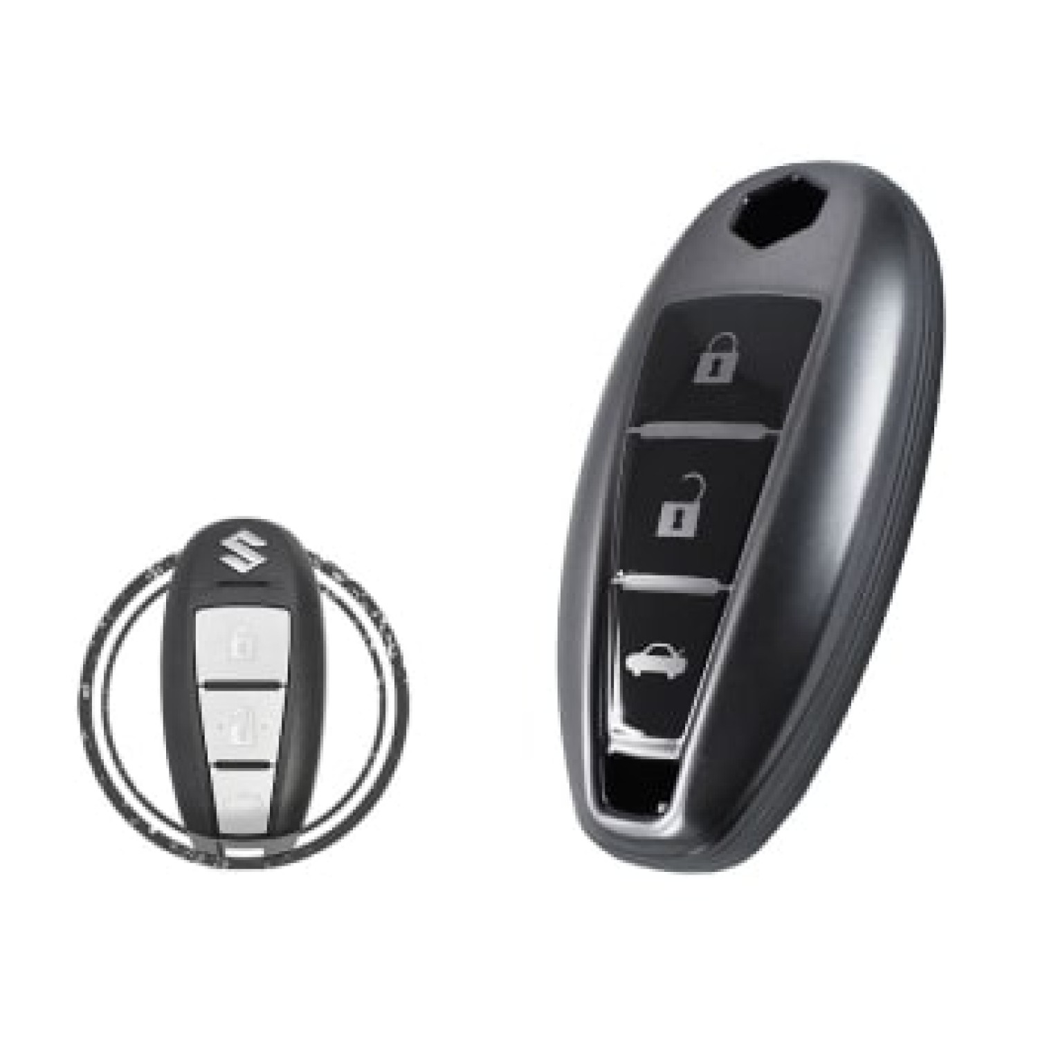 TPU Key Fob Cover Case For Suzuki Ciaz Smart Key R Status Aftermarket