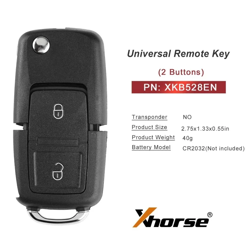 XKB528EN B5 2nd Generation Universal remote key XKB528EN B5 2nd Generation