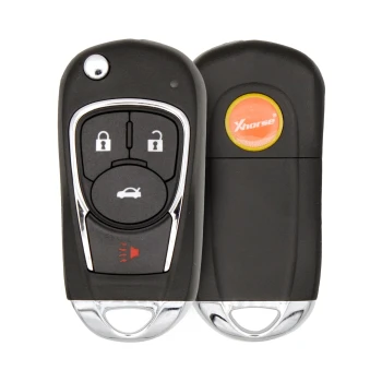 Xhorse XKBU22EN Wire Flip Universal Remote Key 4 Buttons Buick Style