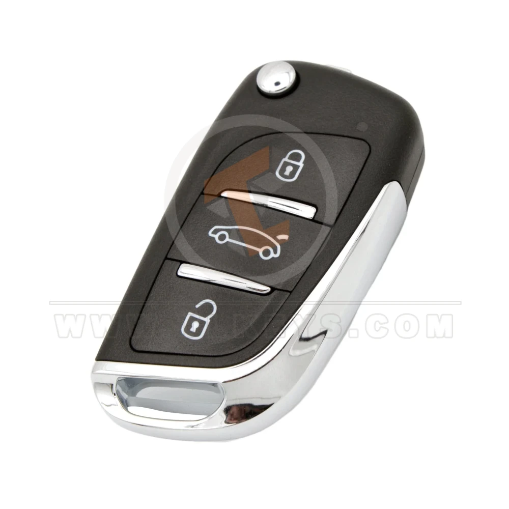 Xhorse xkds20en universal flip key remote 3 buttons 3d