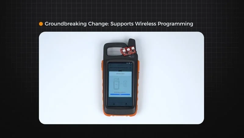 Ground breaking support wireless programming XKF05EN Groundbreaking change supports wireless programming XKF05EN