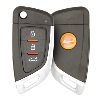 Xhorse XKKF05EN Universal Wired Flip Key Remote 3 Buttons Without Chip
