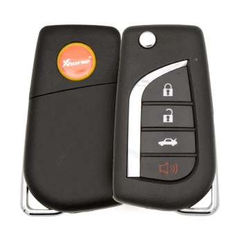 XHORSE XKTO12EN Wire Flip Universal Remote Key 4 Buttons Toyota
