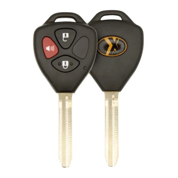 Xhorse Wired Head Key Remote 2+1 Buttons Toyota Type XKTO24EN