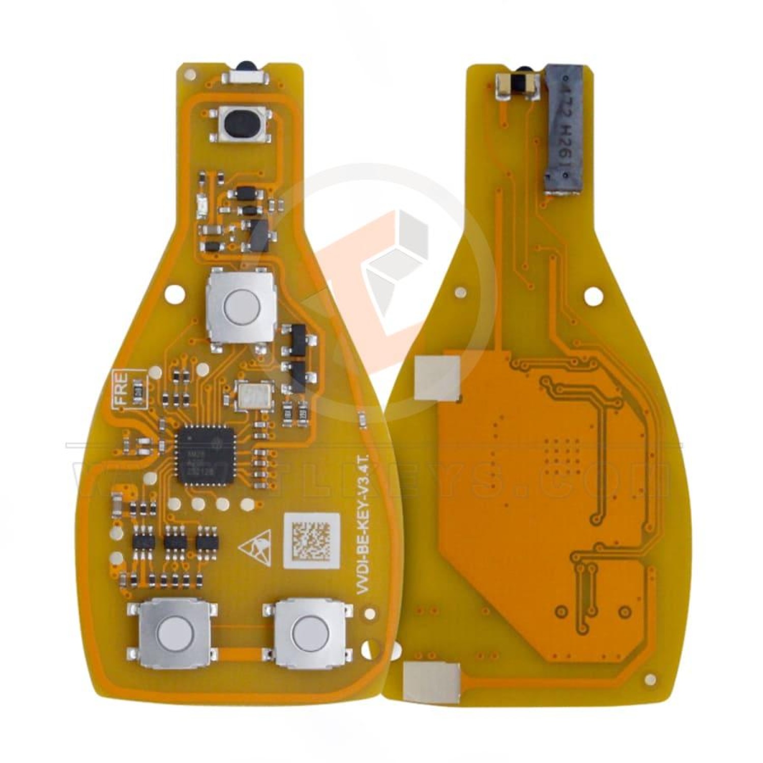 Xhorse Xhorse Mercedes BGA Chrome Remote Key 3 Buttons