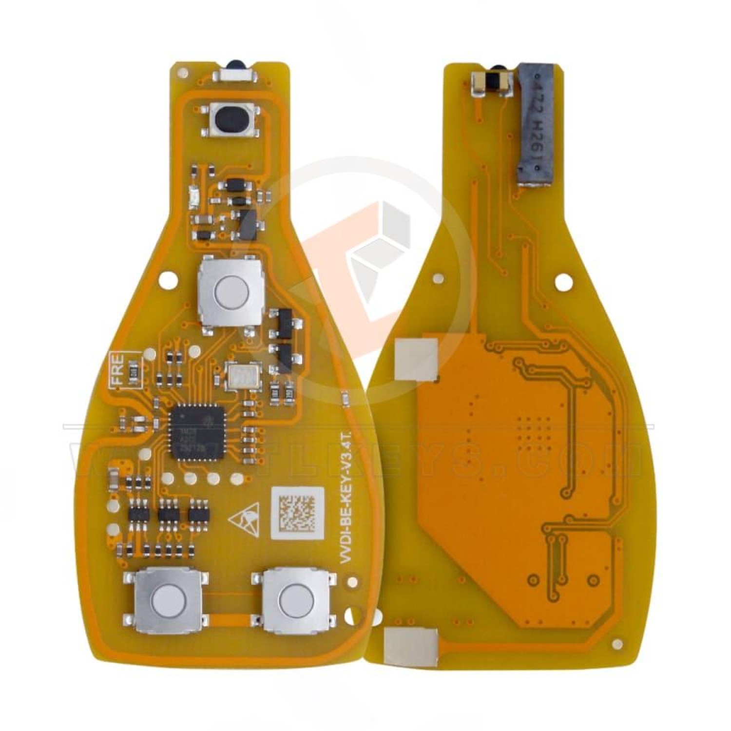 Xhorse Mercedes BGA Chrome Remote Key 4B Buttons 4