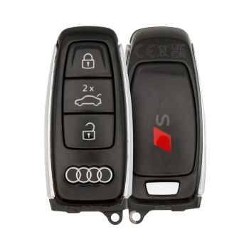Audi S-Line original 2019 2023 Smart Remote Key 3 Boutons 4N0 959 754 AM