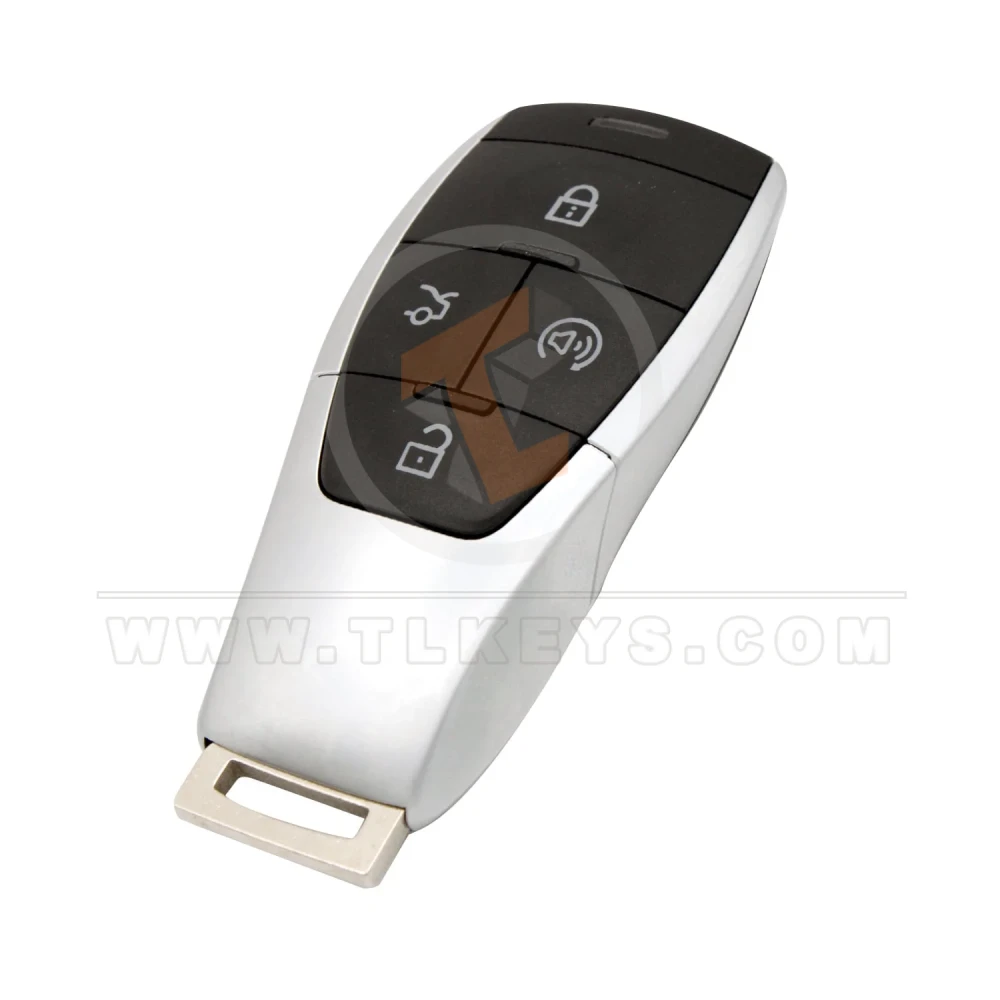 Original baic beijing smart key 4 buttons 433mhz ncf2911m 3d 2