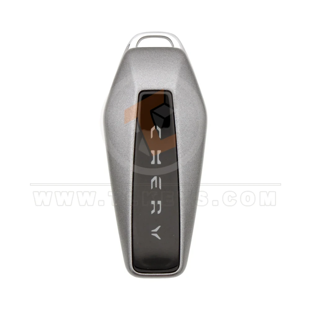 Original chery icar 03 smart remote key 3 buttons 433mhz back