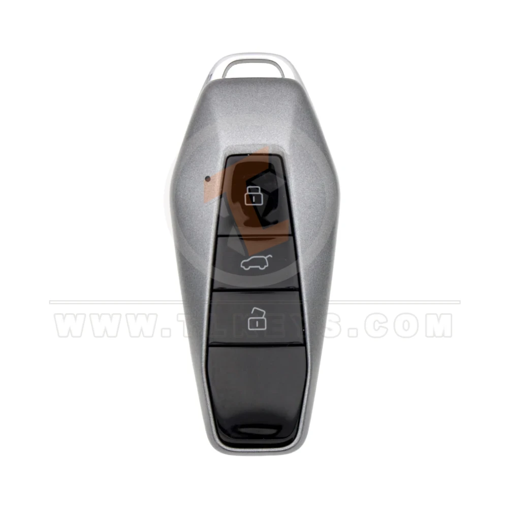 Original chery icar 03 smart remote key 3 buttons 433mhz front