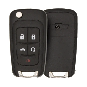 Chevrolet Cruze 2010 2017 Proximity Flip Key Remote P/N 13531362 5 Button 433MHz