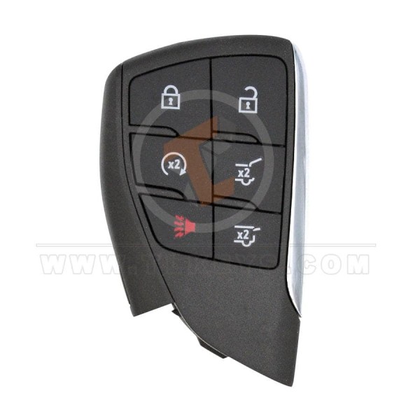Suburban tahoe smart remote 6 buttons front