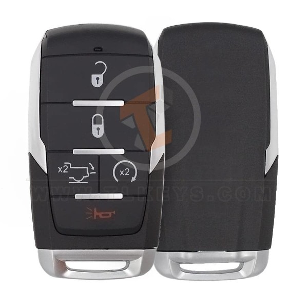 Original Board China Cover Dodge RAM Smart Proximity 2019 2021 P/N: 68374994AC Buttons 5