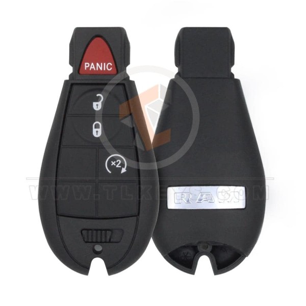 Genuine Dodge RAM Fobik 2013 2020 P/N: 56046955AG 433MHz 4 Buttons Buttons 4