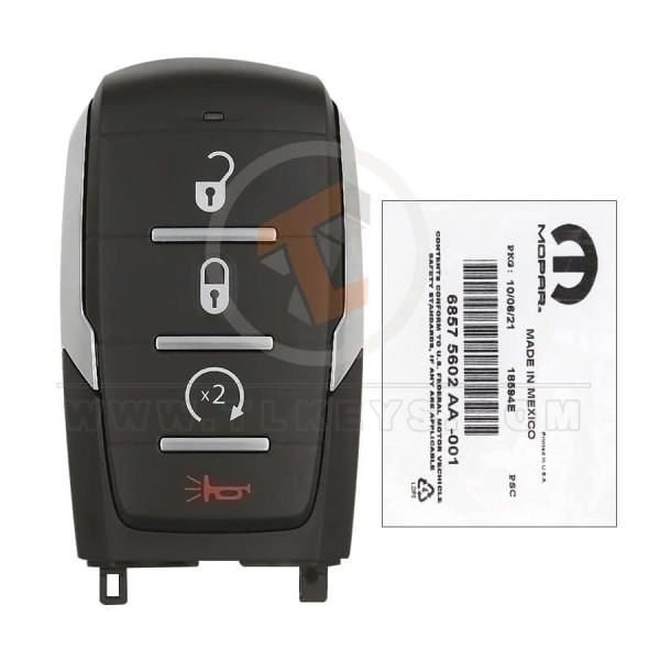 Genuine Dodge RAM Smart Proximity 2019 2022 P/N: 68291689AD 433MHz Frequency 433MHz