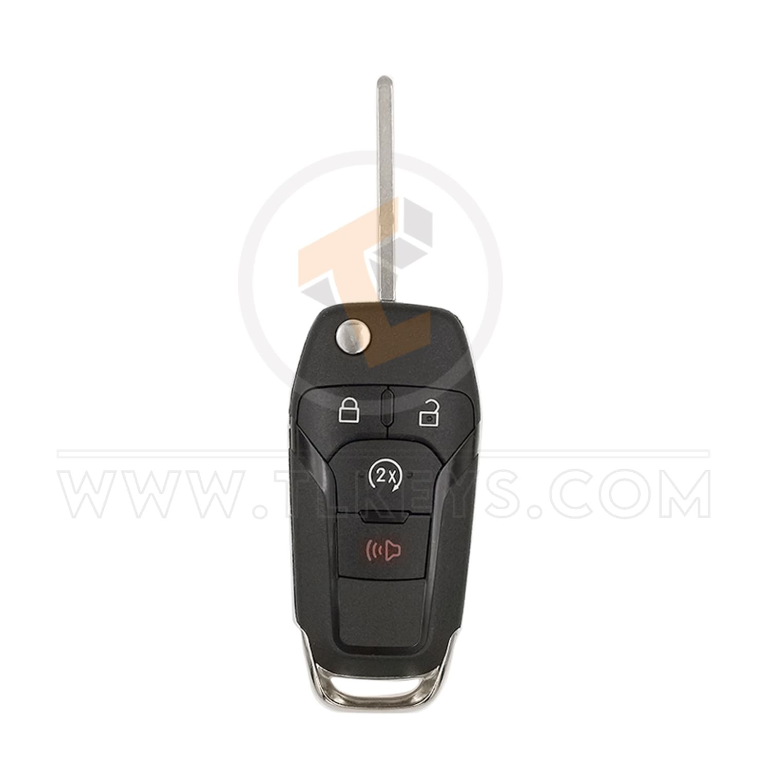 Ford F150 F250 Flip Key Remote 2015 2020 902MHz 4 Buttons Remote Type Flip Key Remote