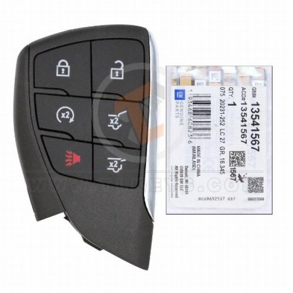 Genuine GMC Yukon Smart Proximity 2021 2022 P/N: 13541567 434MHz Buttons 6