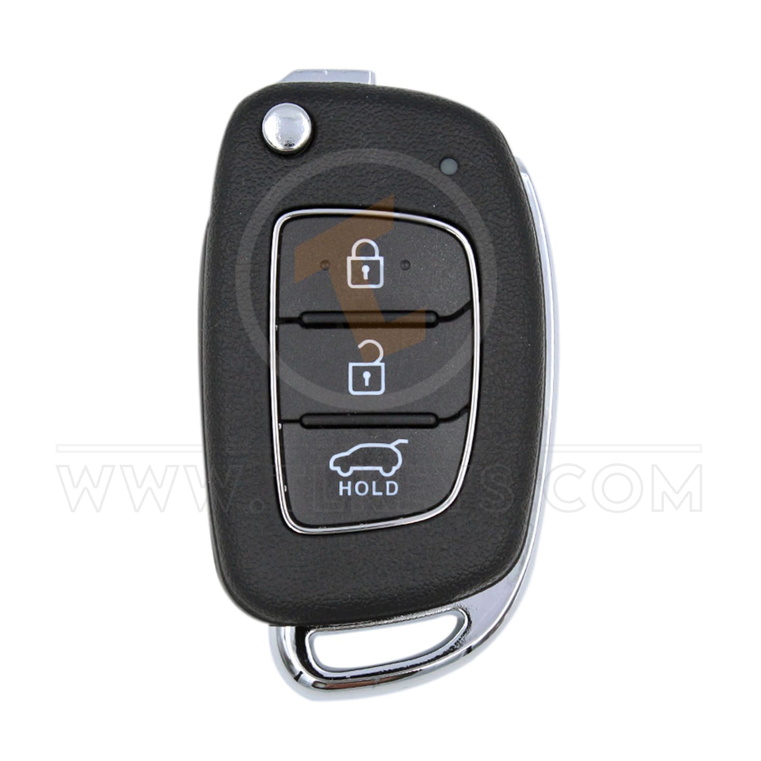 Véritable télécommande à clé rabattable Hyundai P/N : 95430-A0100 433 MHz 3 boutons 3
