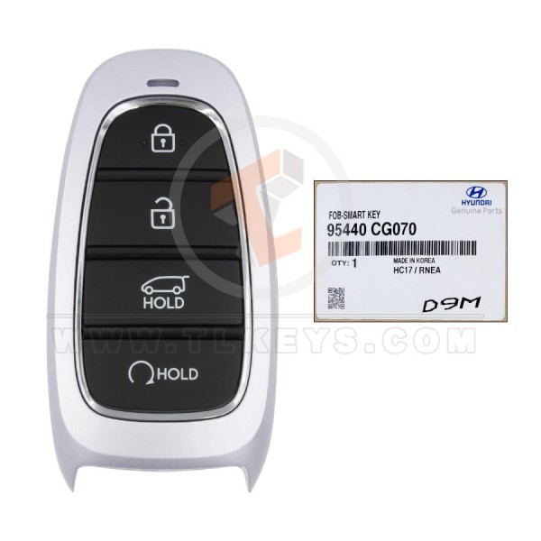 Véritable Hyundai Staria Smart Proximity 2021 P/N : 95440-CG070 Fréquence 433 MHz 433 MHz