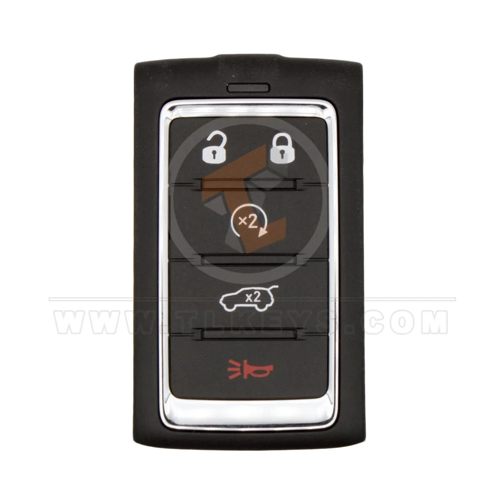 Genuine jeep cherokee 2024 smart remote key 6857712ab 5buttons front