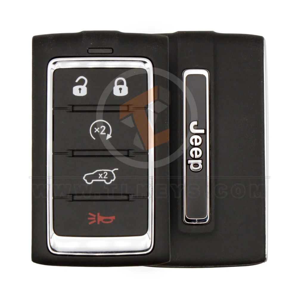 Genuine jeep cherokee 2024 smart remote key 6857712ab 5buttons