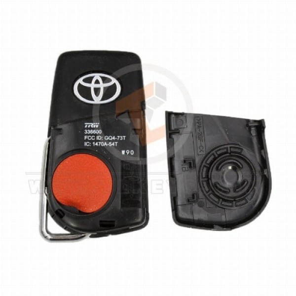 Genuine Toyota RAV4 Flip Key Remote 2017 2022 P/N: 89070-0R300 315MHz Panic Button Yes