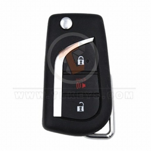 Genuine Toyota RAV4 Flip Key Remote 2017 2022 P/N: 89070-0R300 315MHz Transponder Chip NCF29AX