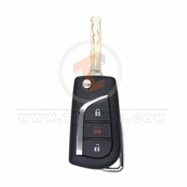 Genuine Toyota RAV4 Flip Key Remote 2017 2022 P/N: 89070-0R300 315MHz Frequency 315MHz