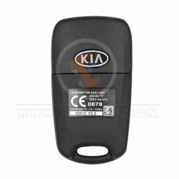 Control remoto con llave abatible genuina para Kia Sportage 2005 2011 P/N: 95430-1F610 Control remoto con llave abatible
