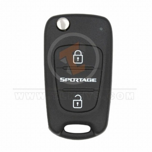 Mando a distancia original Kia Sportage Flip Key 2005 2011 P/N: 95430-1F610 Botones 2