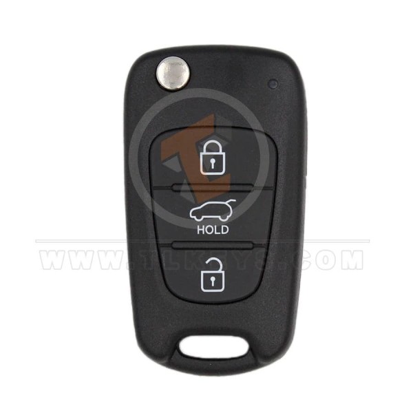 Genuine Kia Ceed Ceed Pro Flip Key Remote 2009 2012 P/N: 95430 1H510 Buttons 3