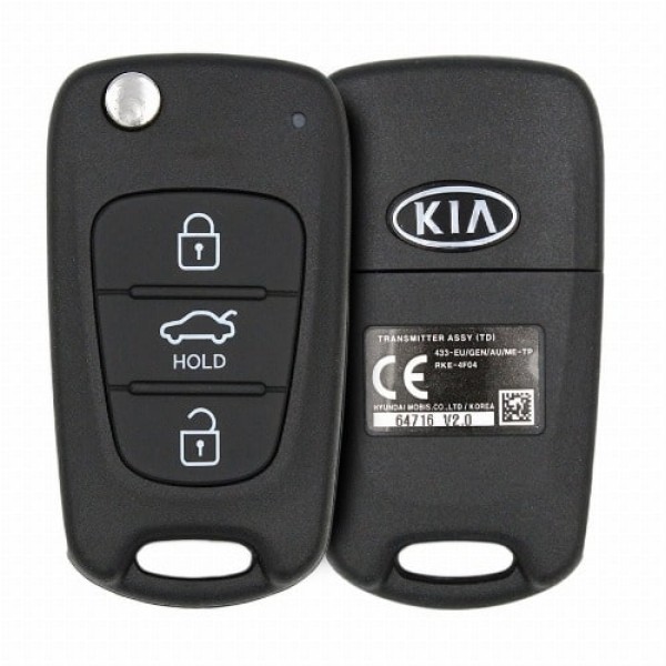 95430-1M250 Genuine Kia Flip Key Remote Remote Type FBS4