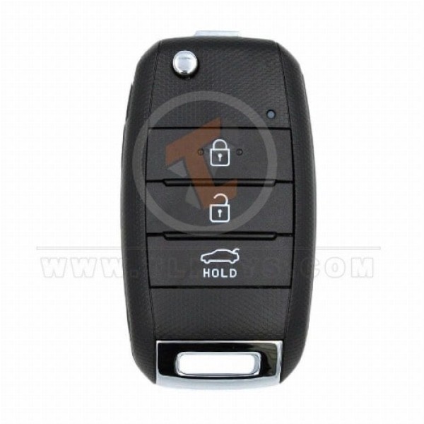 Genuine Kia Rio Flip Key Remote 2014 2017 P/N: 95430-1W053 433MHz Buttons 3