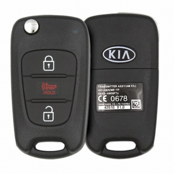 95430-2K330 Genuine Kia Flip Key Remote Remote Type FBS4