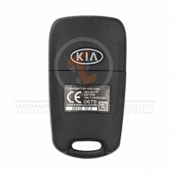 Original Kia Sorento Klappschlüssel-Fernbedienung 2009–2012, P/N: 95430-2P660, 433-MHz-Fernbedienung, Klappschlüssel-Fernbedienung